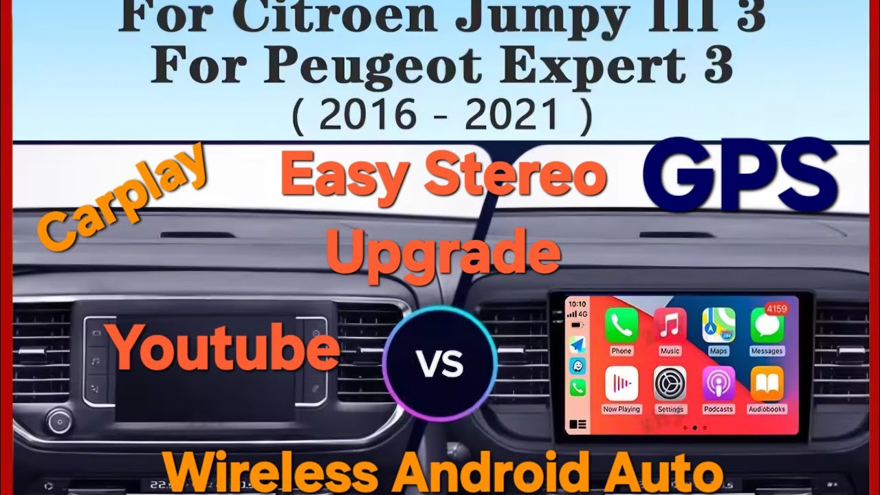 CITROËN JUMPY 3/ DISPATCH ANDROID HEADUNIT, #upgrade, #androidauto, #carplay