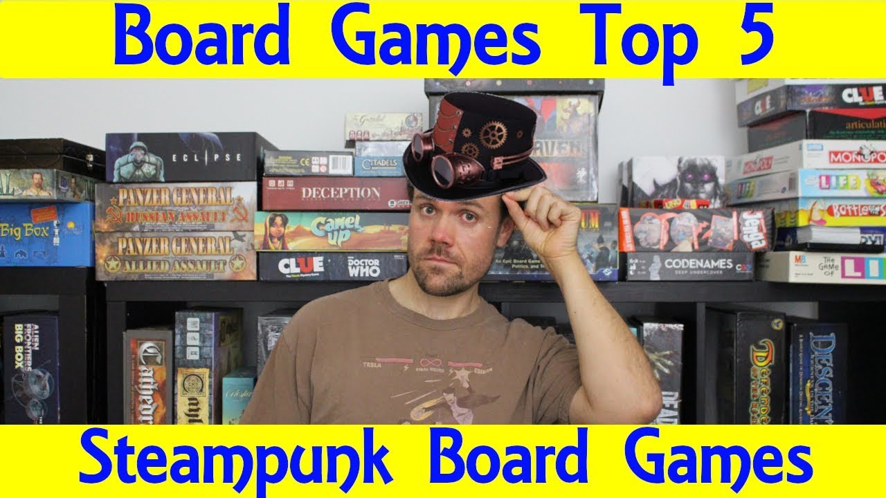 Top 5 Steampunk Board Games