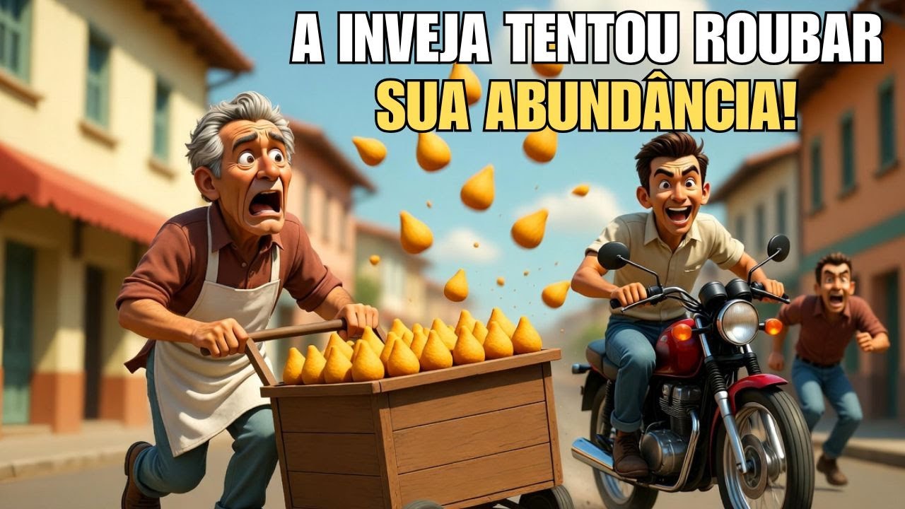 “Quando a inveja te derruba… Mas a abundancia te levanta ainda maior!”