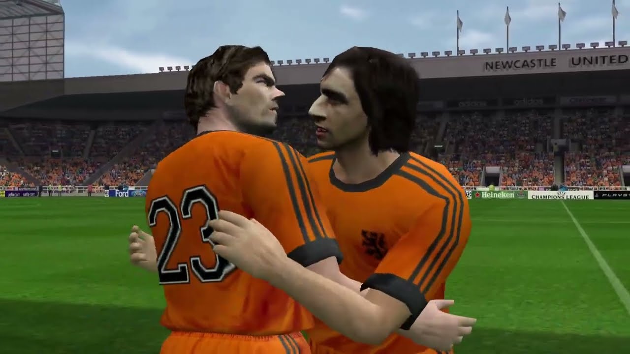 Pro Evolution Soccer 6 - Netherlands vs Yugoslavia | PS2