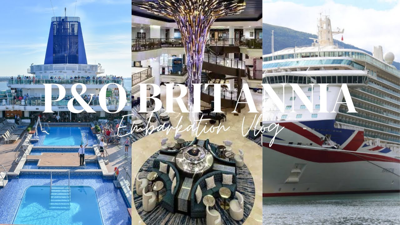Embarking on a 14 night cruise! P&O Britannia! + what we get up to! Ep.57