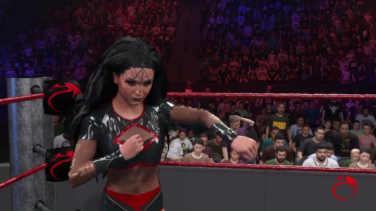 WWE 2K25:  WMAC:  Season 2: Episode 261:  Fight 5: Black Widow v Baby Doll