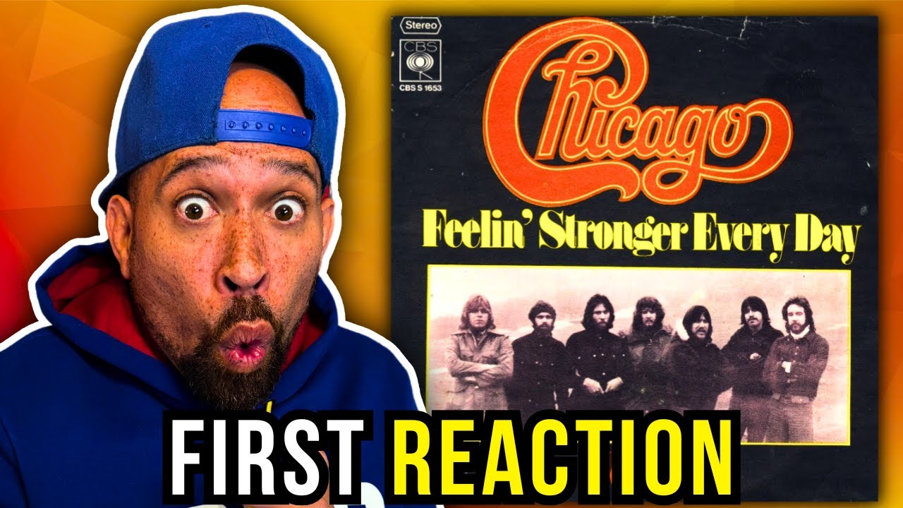 Rapper FIRST time REACTION to CHICAGO Feelin' Stronger Every Day! This is what I'm talkin bout...