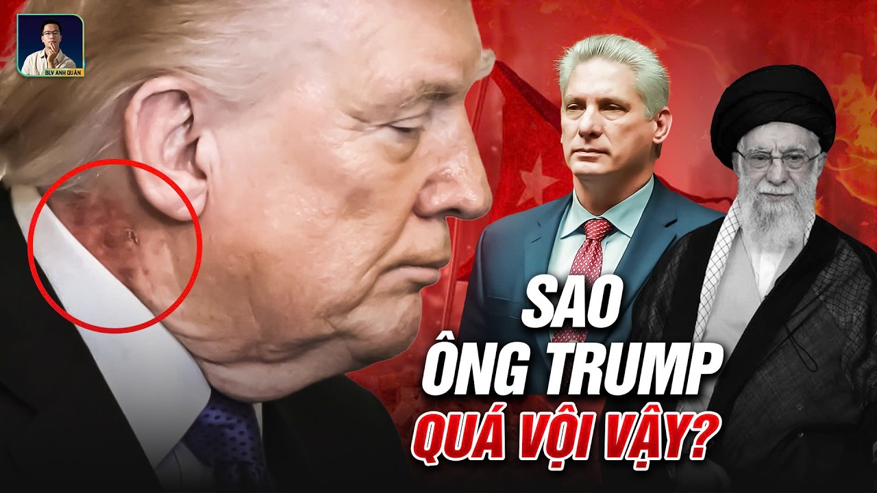 MỸ CHƯA THOÁT KHỎI IRAN ĐÃ TÍNH ĐẾN CUBA, ÔNG TRUMP KHÔNG CÒN NHIỀU THỜI GIAN ?