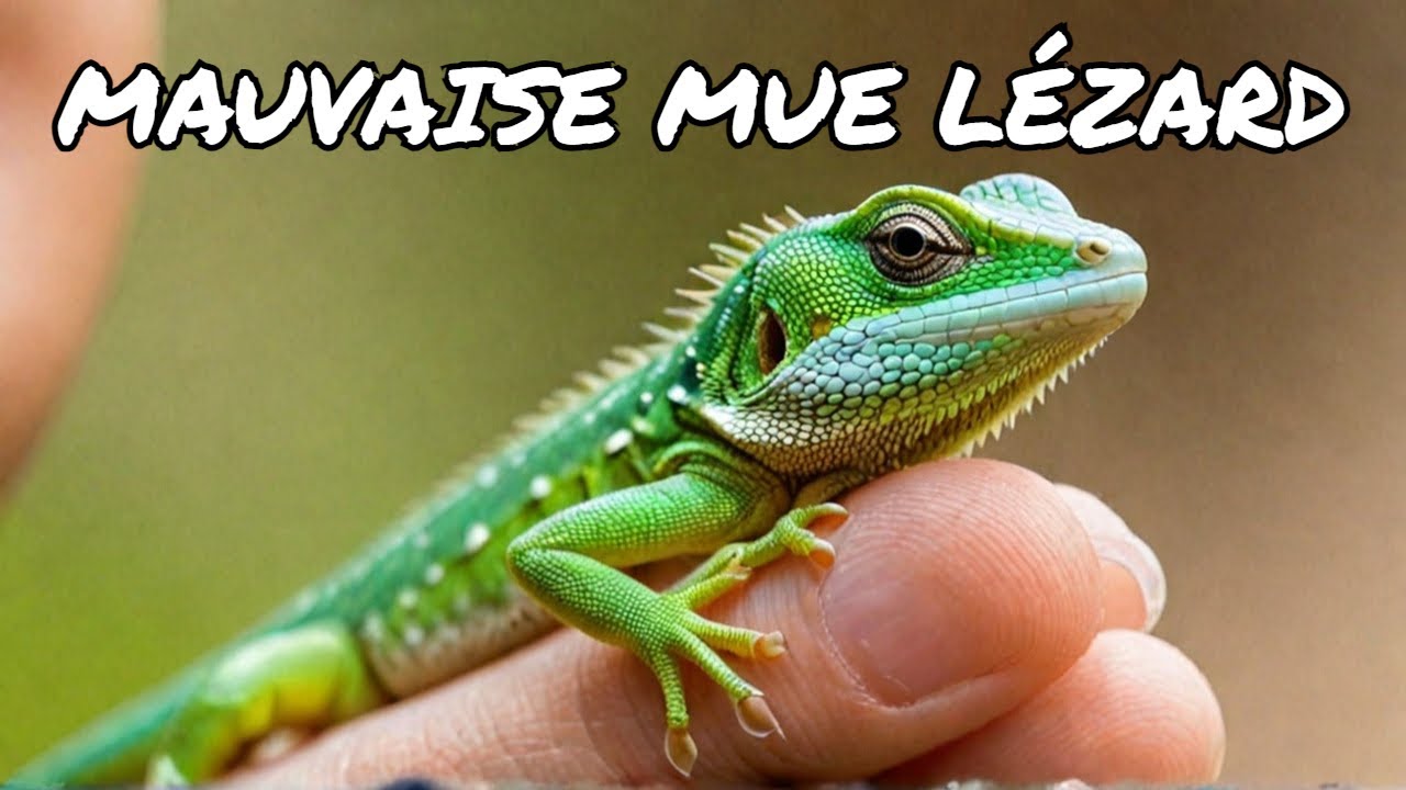 Comment traiter une mauvaise mue chez un gros lézard
