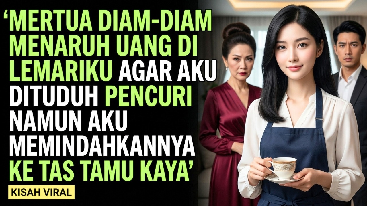 MERTUA MAU MEMFITNAHKU MENCURI SEGEPOK UANG, TAPI PAS JEBAKAN ITU KUPINDAHKAN DIA PANIK KARENA..