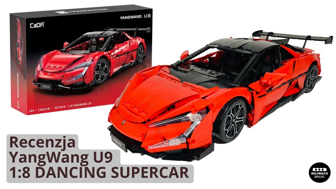 CaDA C64011W BYD YangWang U9  1:8 Supercar / Recenzja
