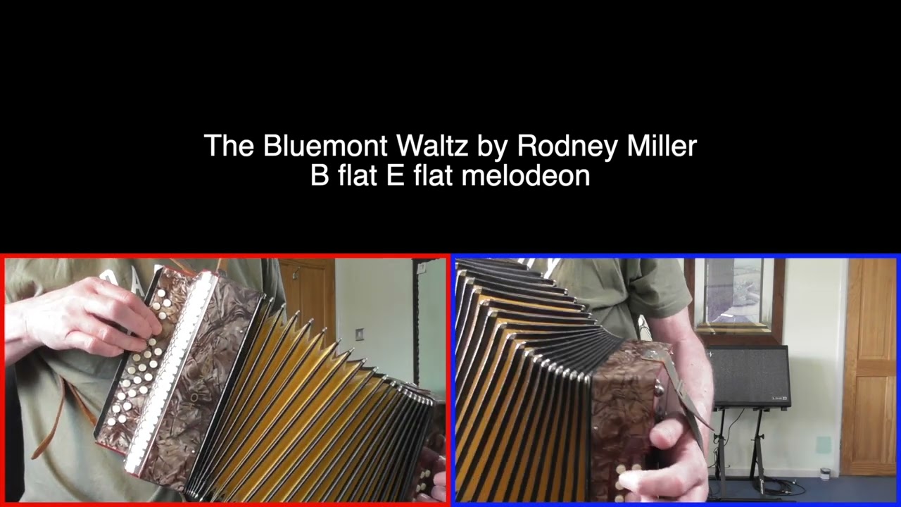 The Bluemont Waltz - B flat E flat Melodeon Performance