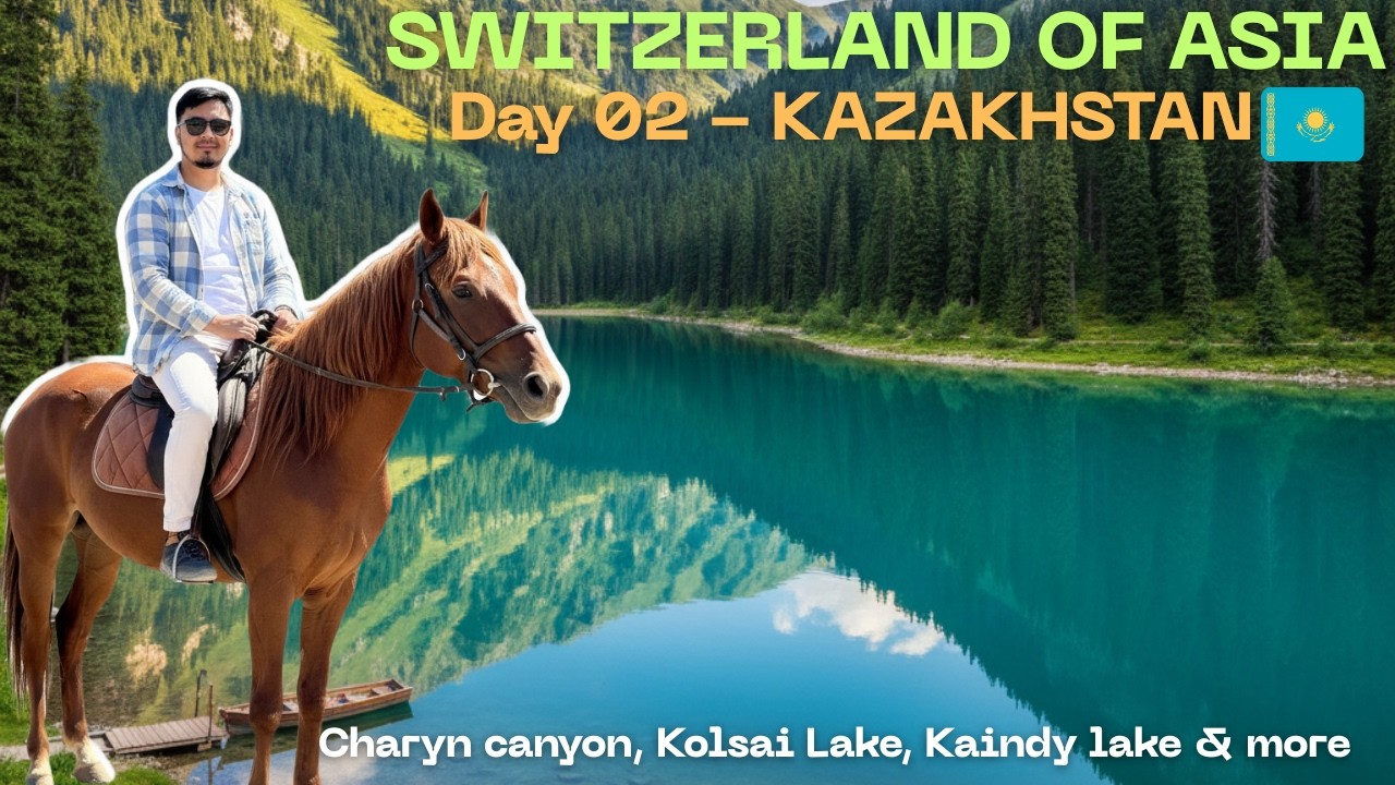 Natural wonders of KAZAKHSTAN | Crazy horse riding experience in Kazakhstan