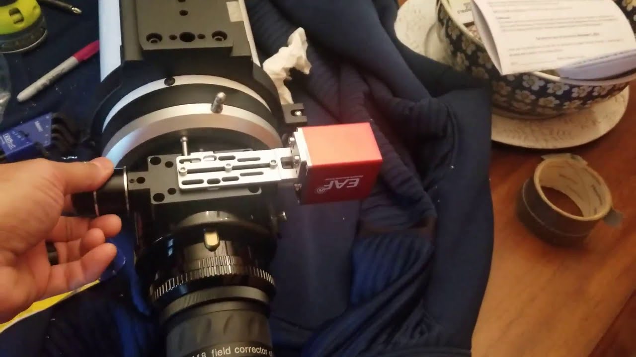 Mounting ZWO EAF Auto Focuser to a Sky Watcher Esprit Telescope