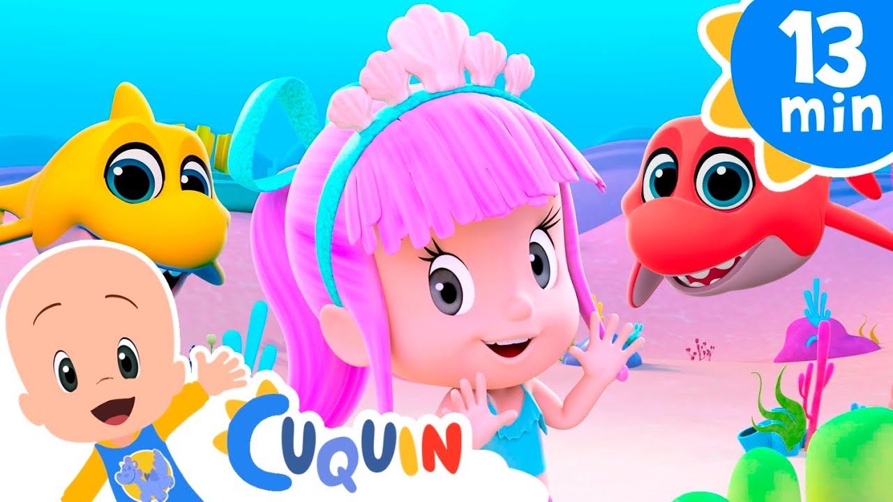Baby Shark (New version) | Singing and Learning with Cuquin