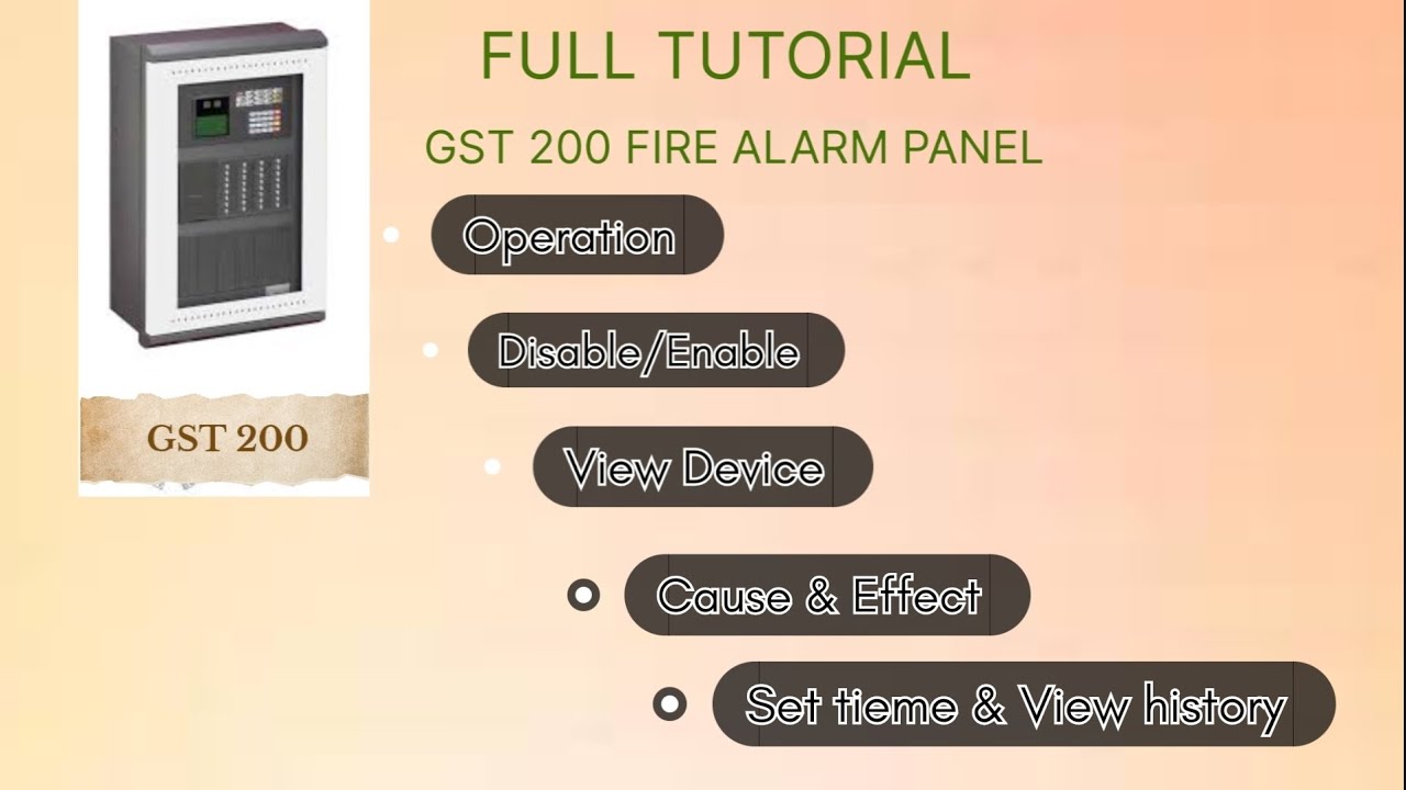 GST 200 | GST FIRE ALARM PANEL | GST FIRE PANEL |GST 200 FIRE ALARM TUTORIAL |