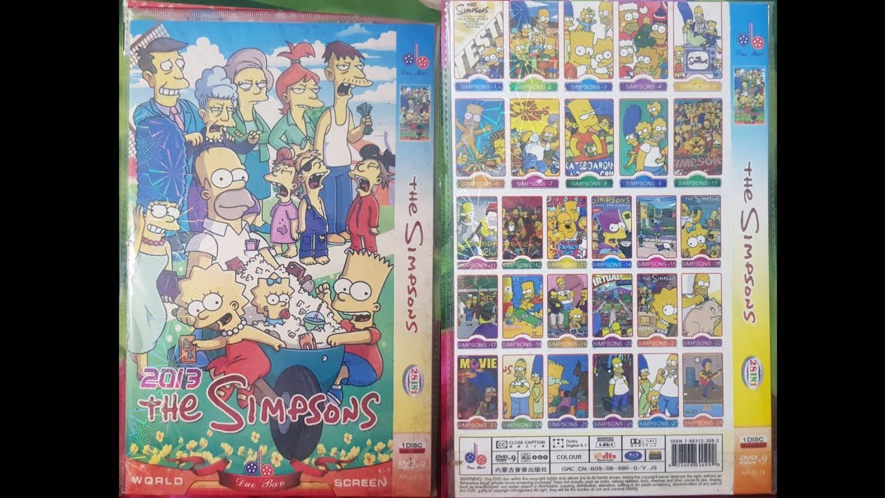 2013 The Simpsons (Duo Bao) DVD Menu Walkthrough 2019