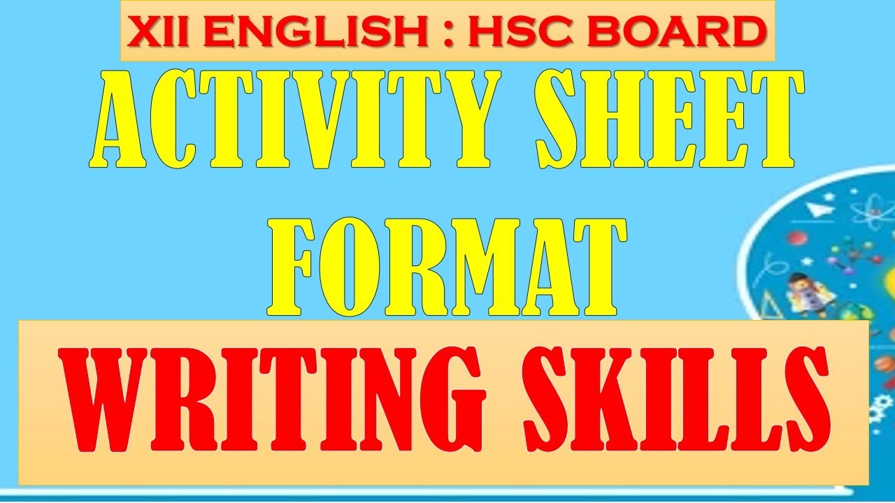 12 ENGLISH | SECTION THREE | WRITING SKILLS | FORMATS |  SCHEME OF MARKING | GANESH MUDEGAONKAR