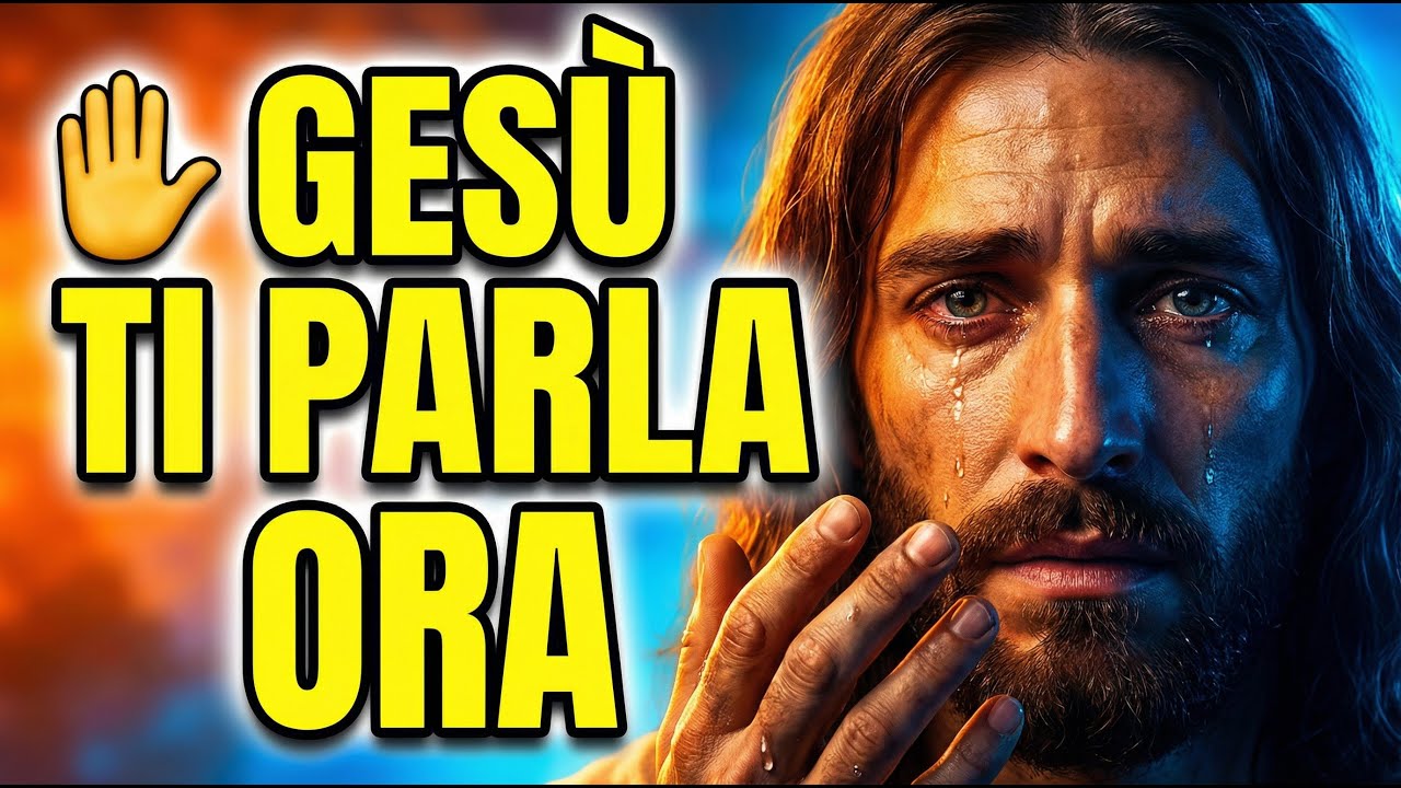 🔴 GESÙ TI PARLA ORA! Ascolta Questa Preghiera Prima Che Sia Troppo Tardi (MIRACOLO GARANTITO) #Gesù