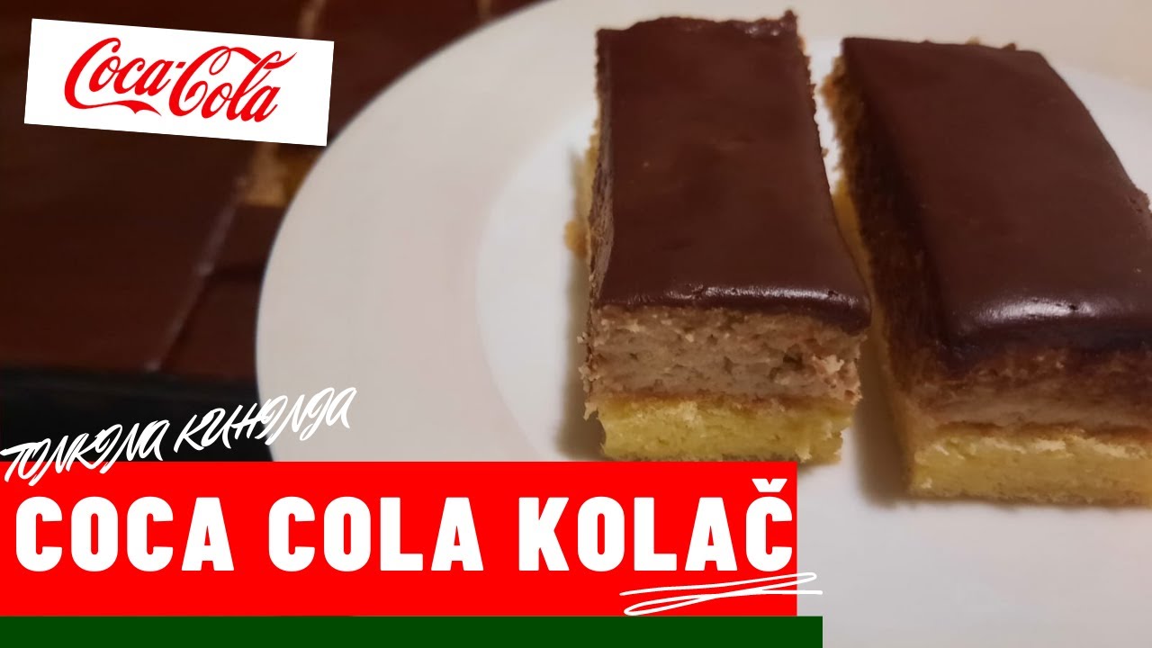 Coca Cola šnite koje se tope u ustima - savršene su, svi me traže ovaj recept _ TONKINA KUHINJA _