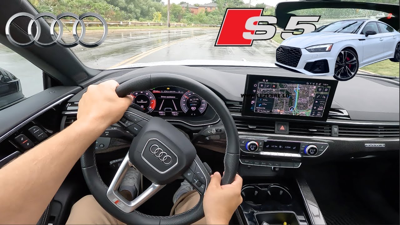 Захватывающий виртуальный тест-драйв Audi S5 2023: ощутите роскошь и производительность!
