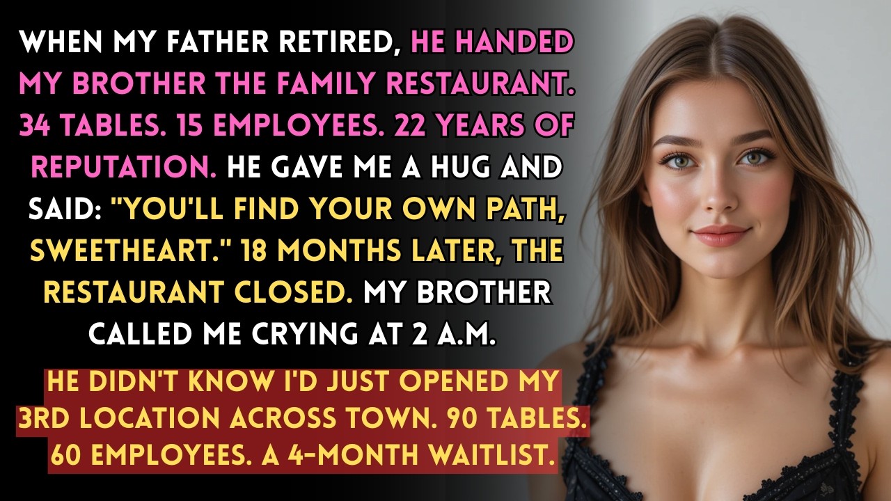 My Dad Gave My Brother the Business and Gave Me Nothing — Then the Business Went Bankrupt
