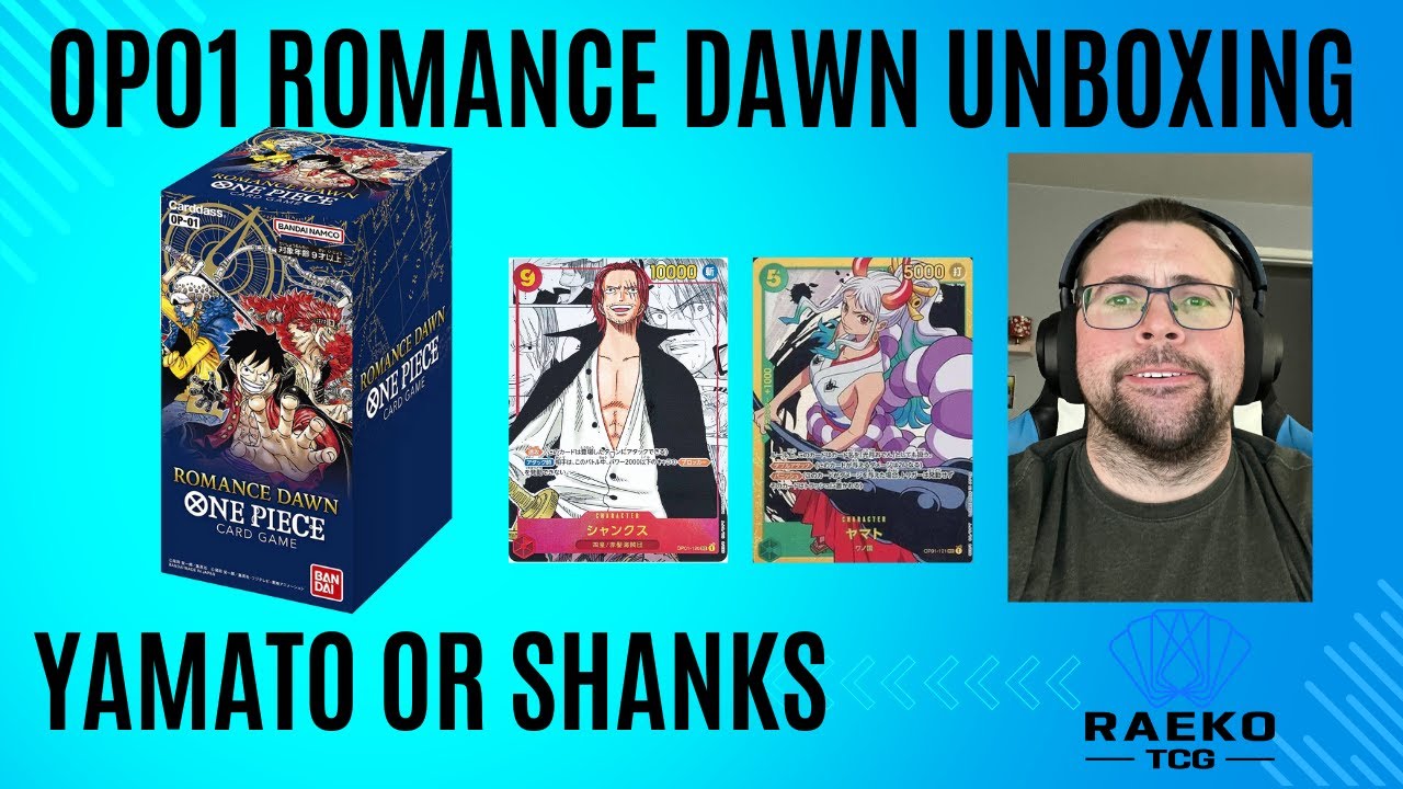 One Piece Romance Dawn OP01 UNBOXING !!! (JP)