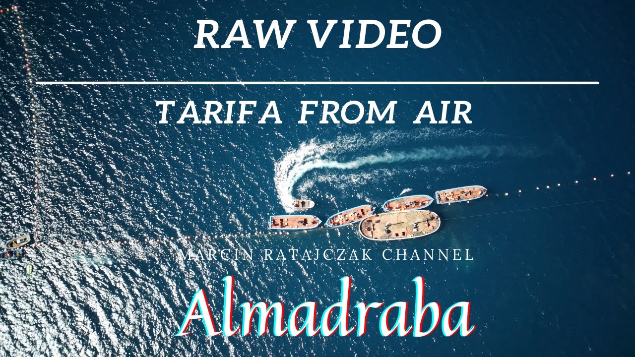Almadraba of Tarifa | Raw Drone Footage Over Tuna Fishing Nets