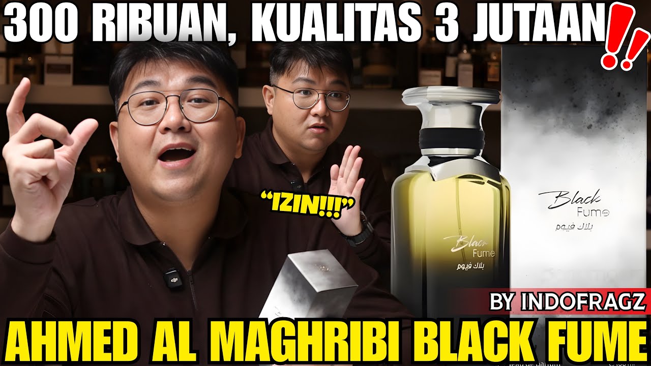 360rb kok Rasa Niche 3jt❓️🤯 AHMED AL MAGHRIBI BLACK FUME REVIEW‼️