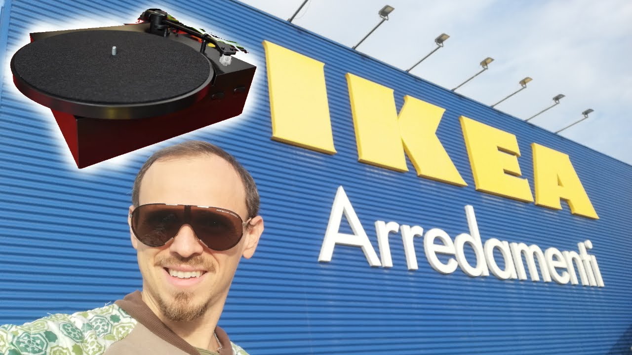 Я купил проигрыватель IKEA OBEGRÄNSAD - Unboxing & test