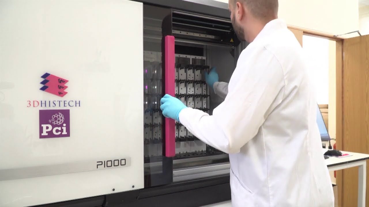 3D HISTECH P1000 in routine use.