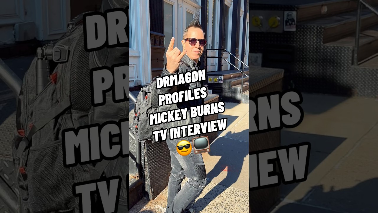 DRMAGDN TV Interview With Mickey Burns On &ldquo;Profiles&rdquo; (Past Interviews: Joan Rivers & Muhammad Ali)