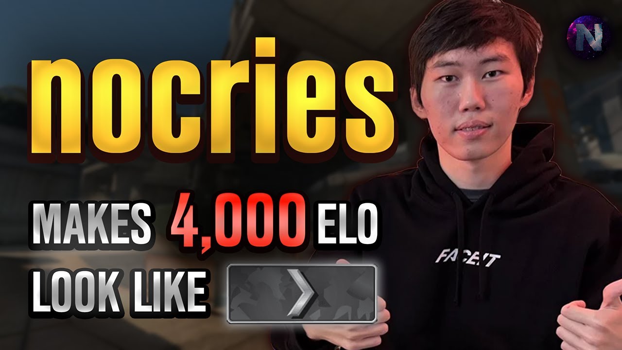NOCRIES Solo Queues to 4200 ELO FACEIT! nocries POV с COMMs (Overpass)