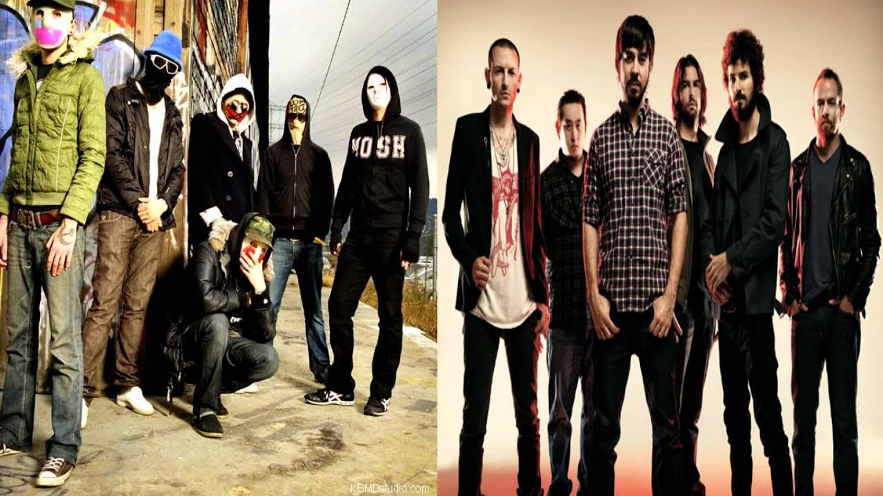 Hollywood Undead vs Linkin Park-Black Dahlia/Blackout(Mash-up)