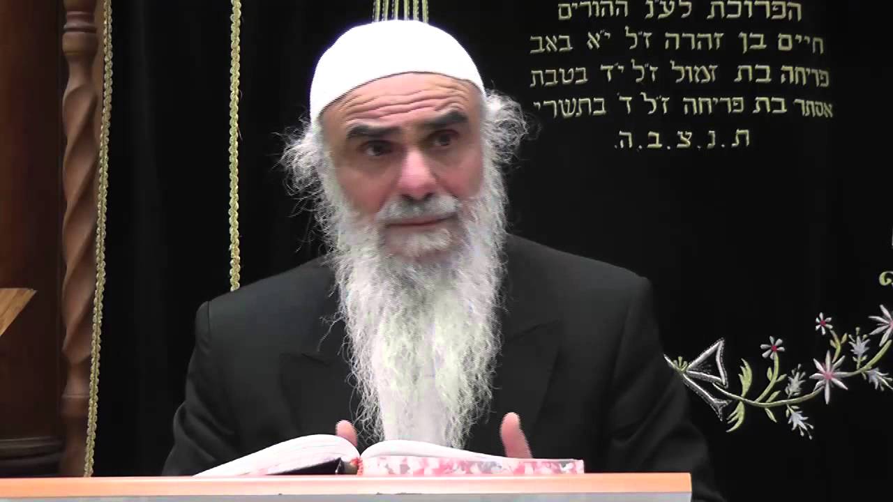 הרב שמעון דהן - ר.ראשית חכמה וישלח ועל הגאולה חובה! 23.11.15 HD