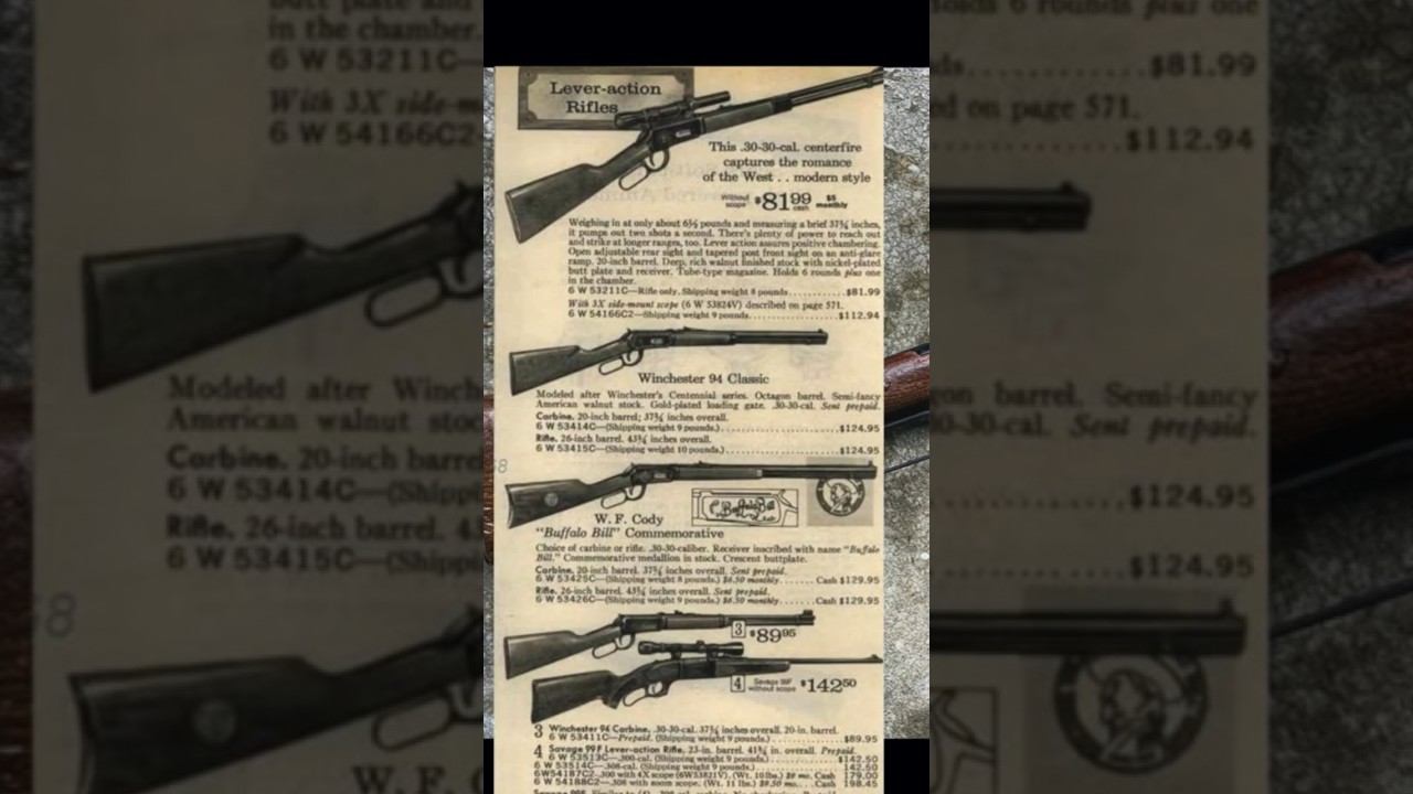 😯What a Winchester 94 Sold for at SEARS back in 1968 #history