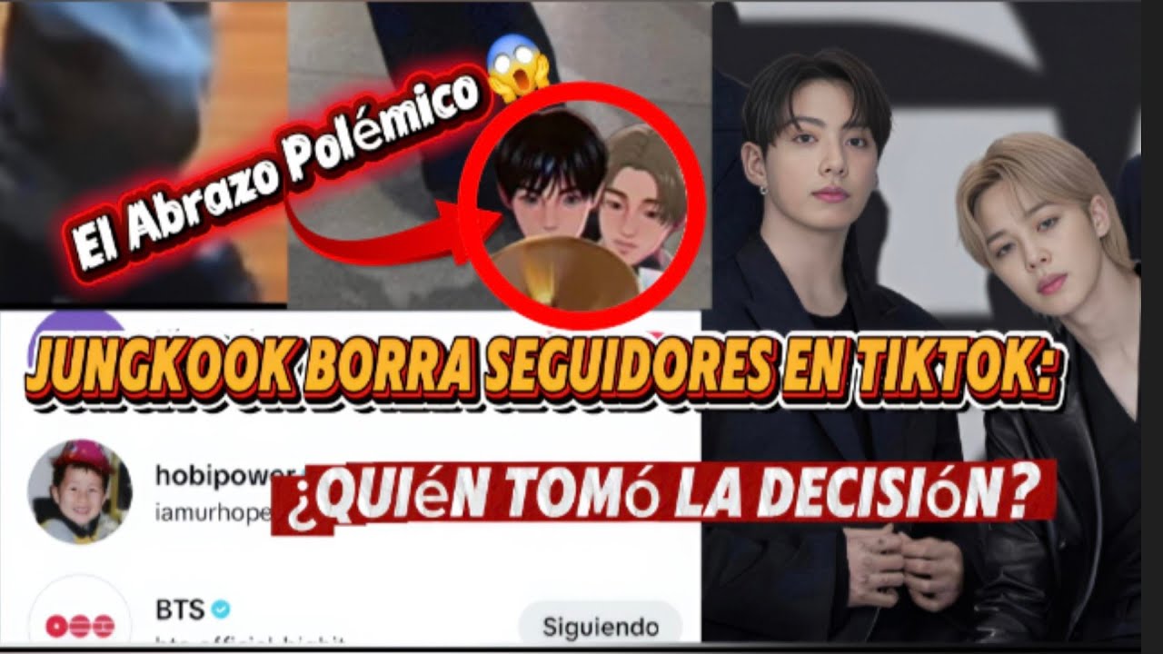 Скандальные объятия 😱 Что случилось с TikTok Чонгука?