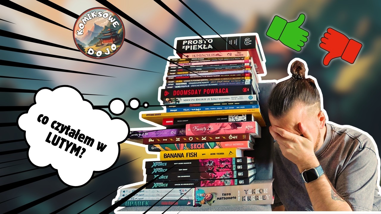 Podsumowanie - szaleństwo lutowego czytania w Komiksowym Dojo