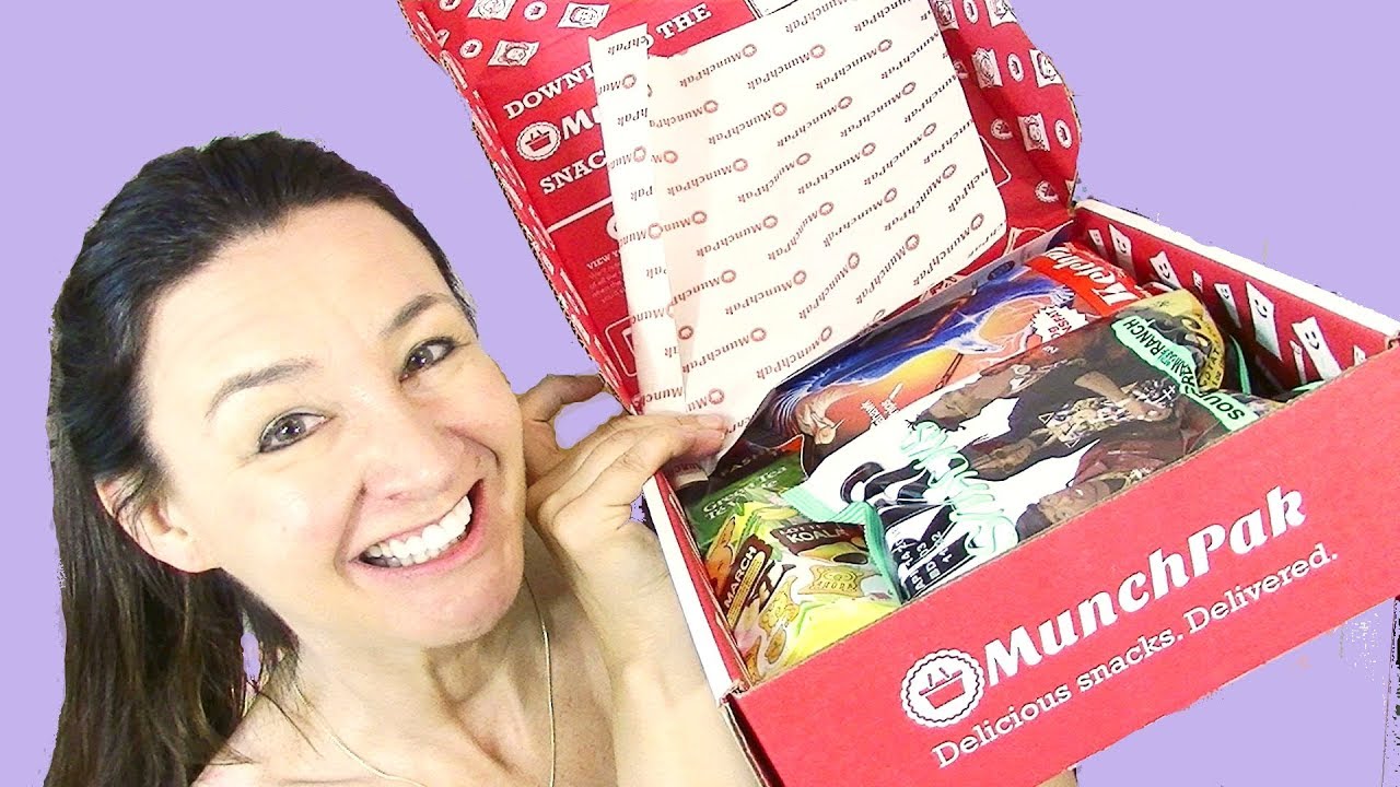 International Candy Munch Box Taste Test January