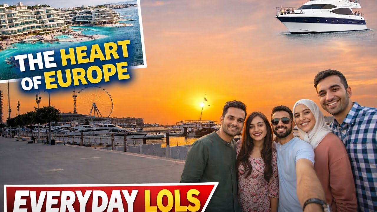Loading Supplies on Our Yacht + Iftar at Heart of Europe 🌙 ❤️