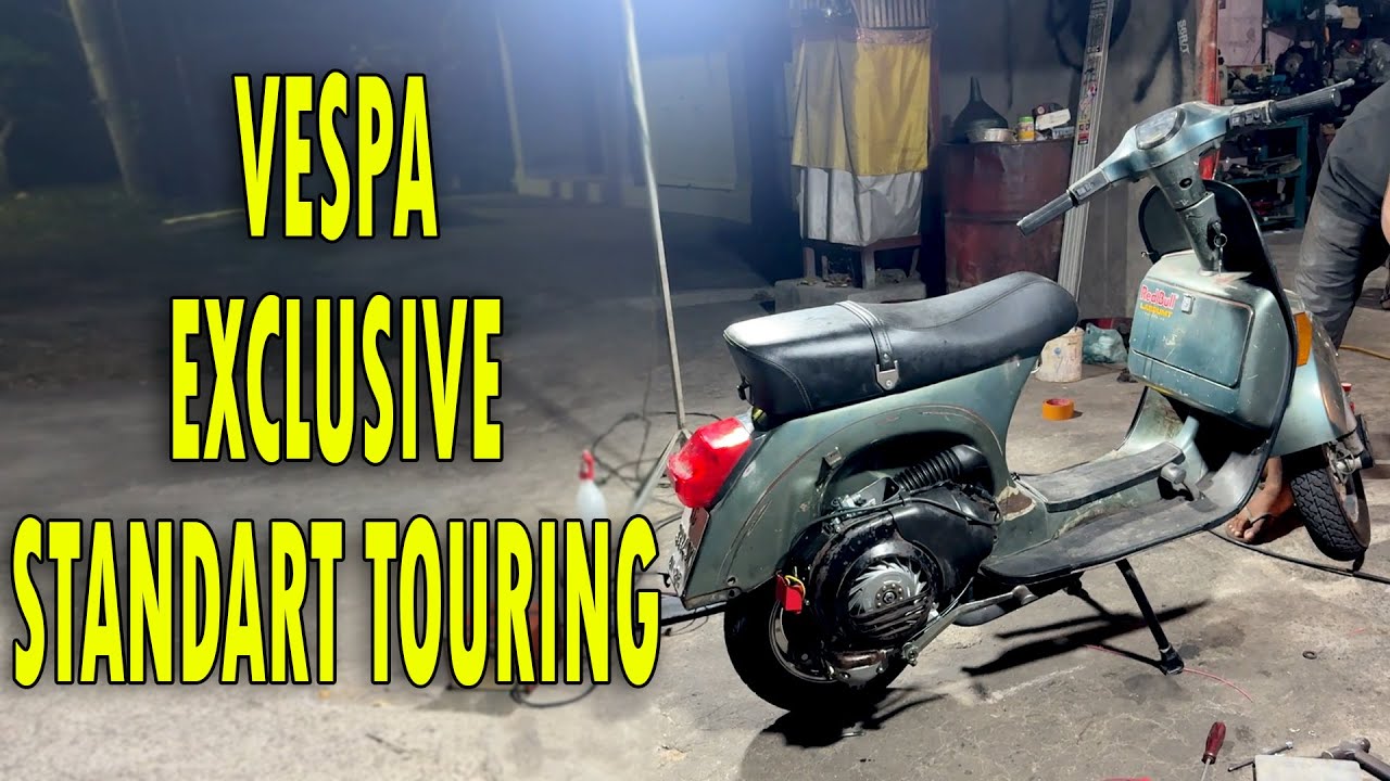 VESPA EXCLUSIVE  STANDART TOURING || CHAVER RACING