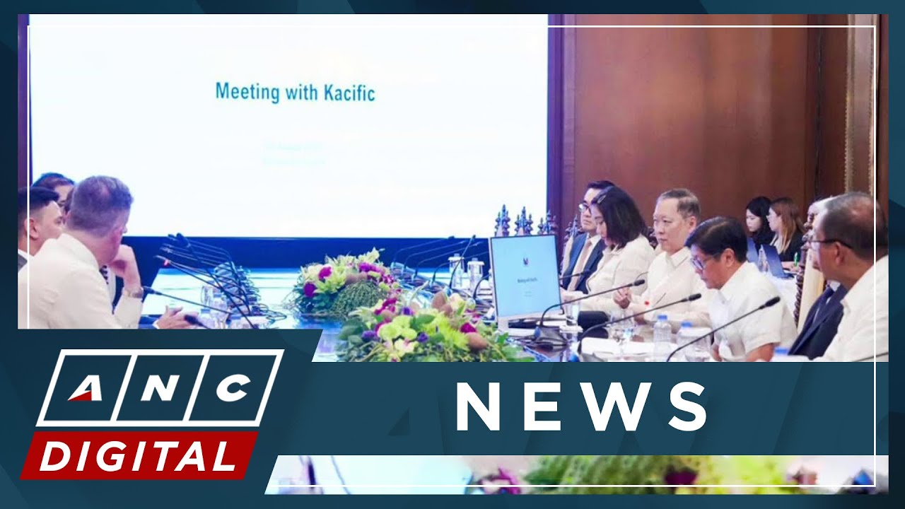 Marcos, Kacific execs meet on PH cybersecurity, digital connectivity | ANC