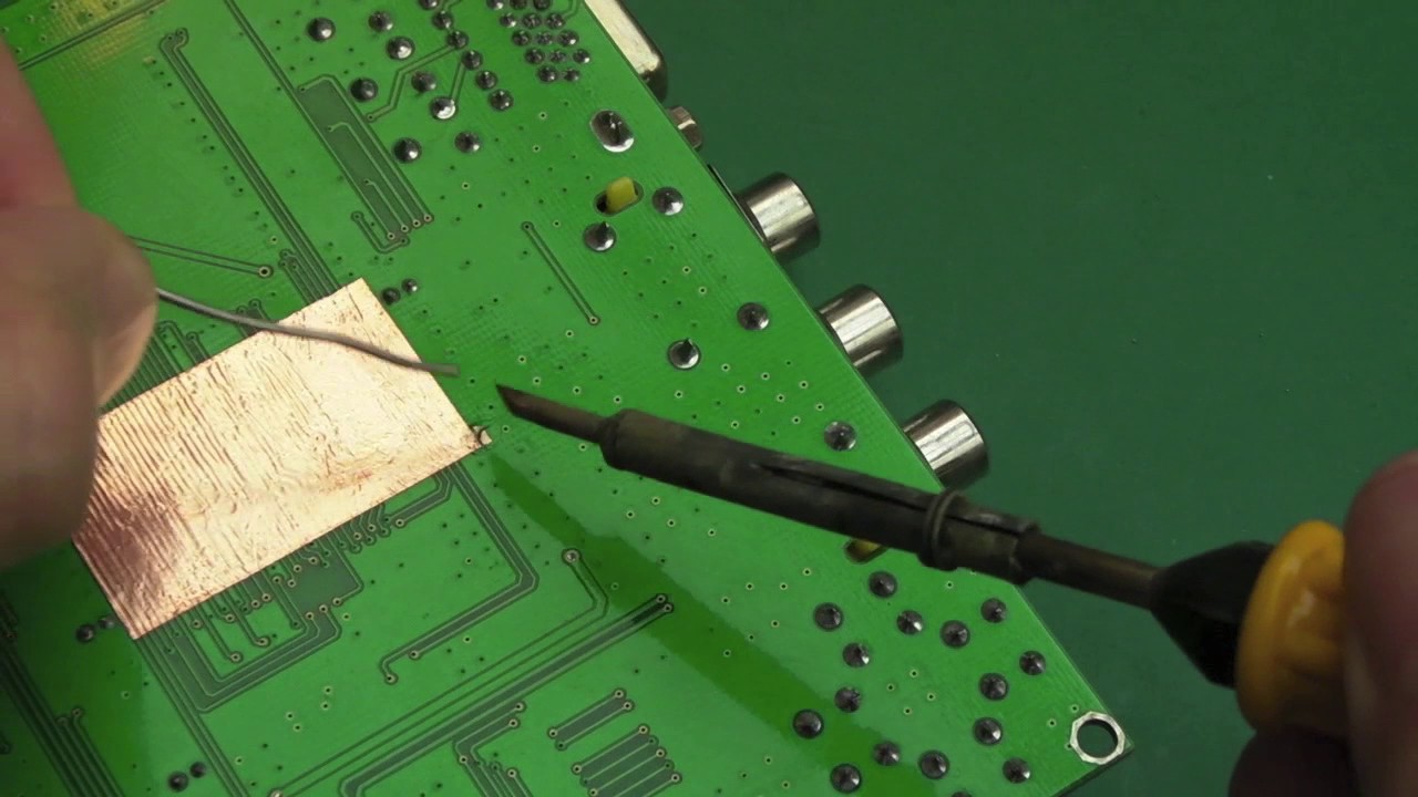 Gonbes GBS-8220 (Cheap VGA Upscaler) Copper Tape Noise Fix