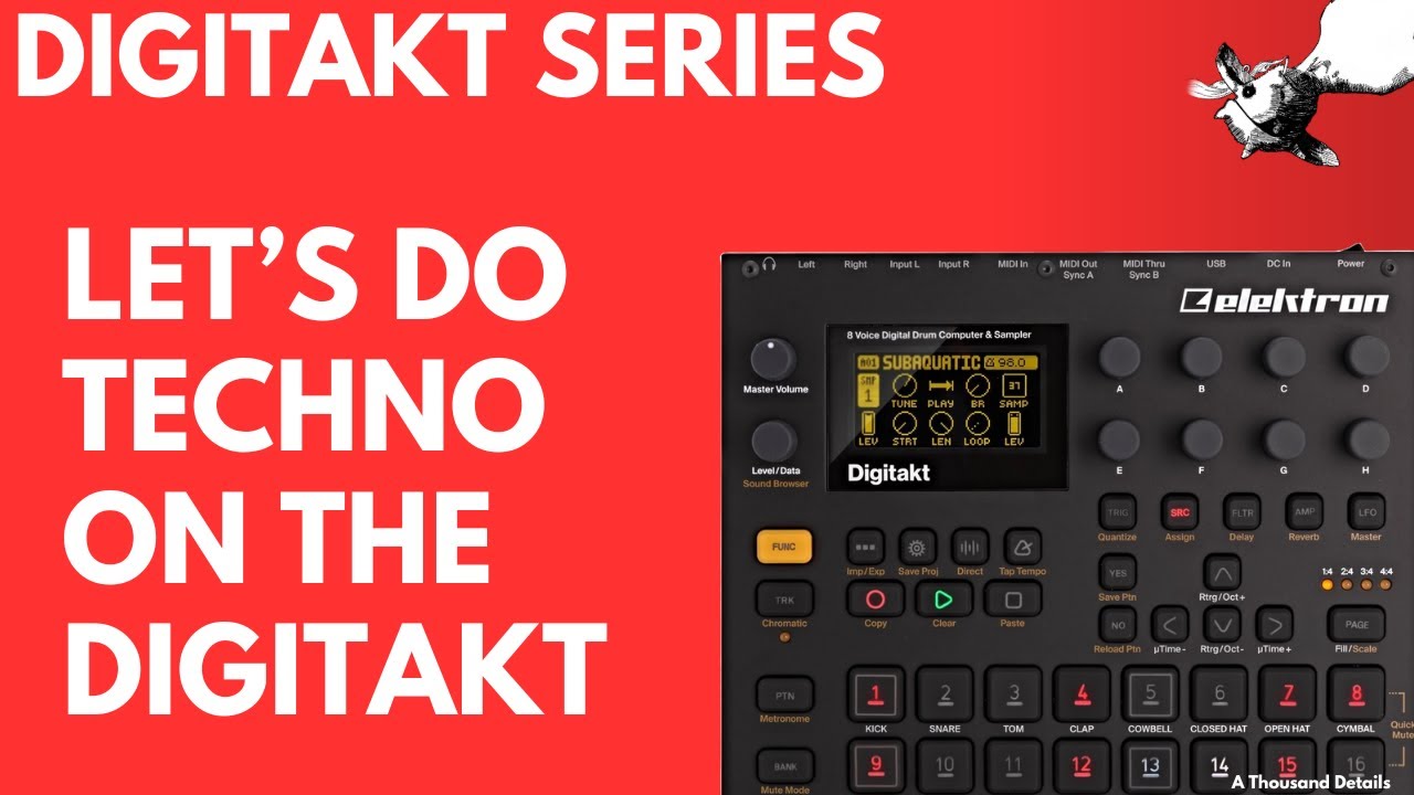 Elektron Digitakt — Давайте создадим техно-трек с нуля
