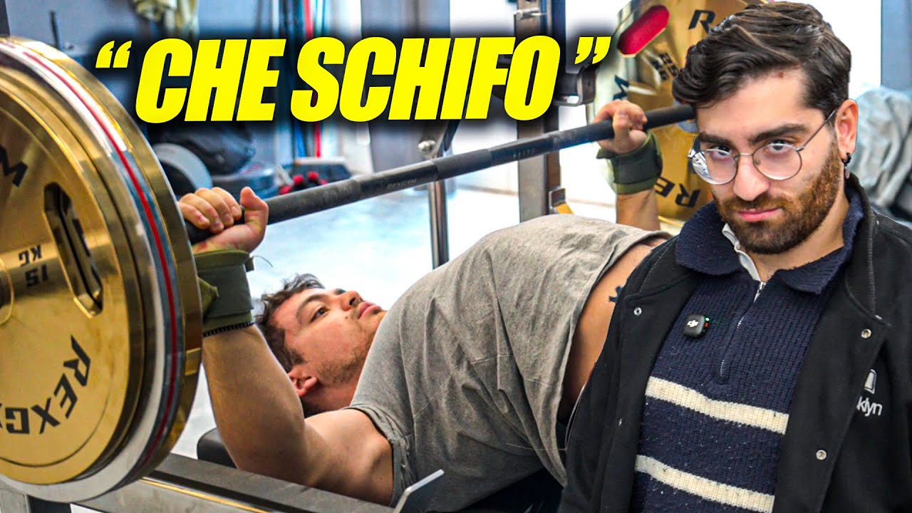 IL MIO COACH MI GIUDICA IN PANCA E IN SQUAT | FACCIO SCHIFO?