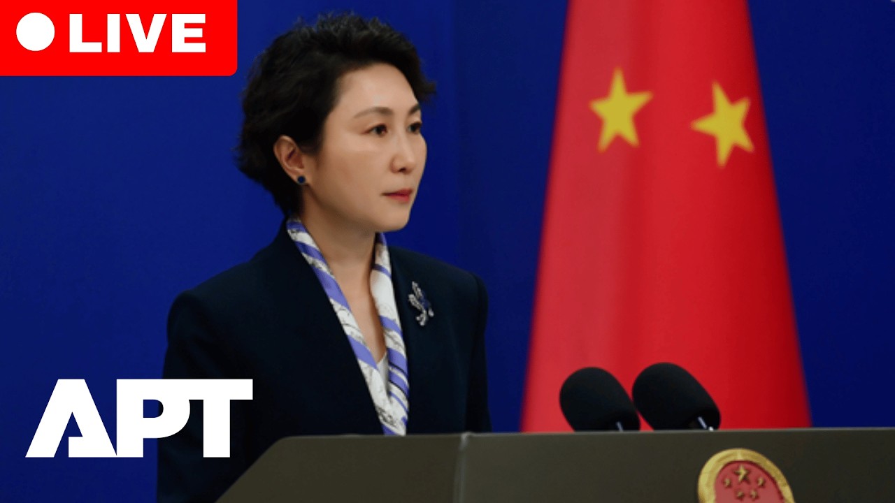 LIVE: Beijing Foreign Ministry Briefing on Iran War, US Tensions & Global Security | APT