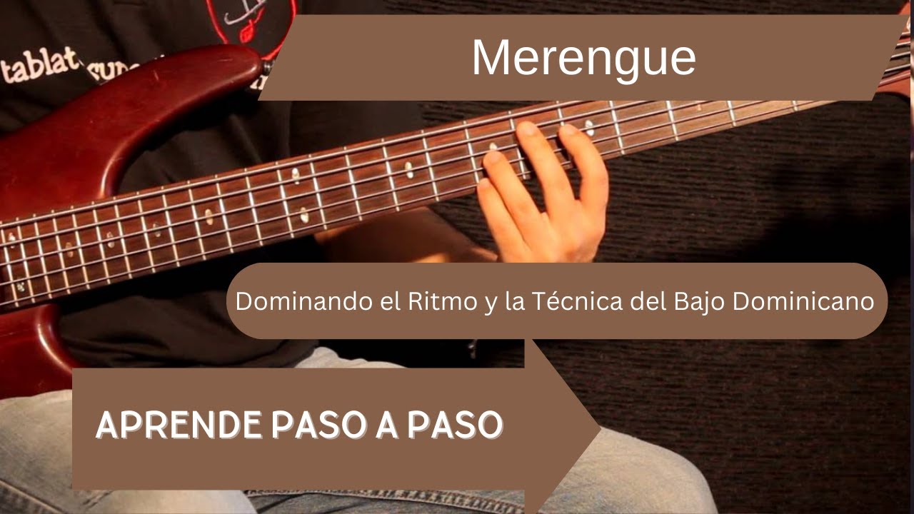 🎸 Bajo en el Merengue: Dominando el Ritmo y la Técnica del Bajo Dominicano