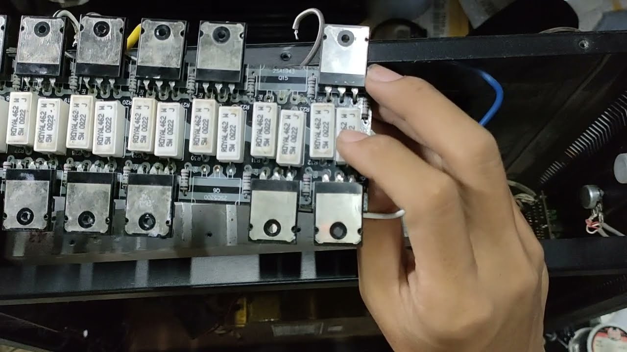 แอมป์กลางแจ้ง PA แนวทางซ่อมแอมป์ประกอบ ซ่อมแอมป์บ้าน ขยายบ้าน เพาเวอร์ พัง อาการเสียงไม่ออก ฟิวส์ขาด