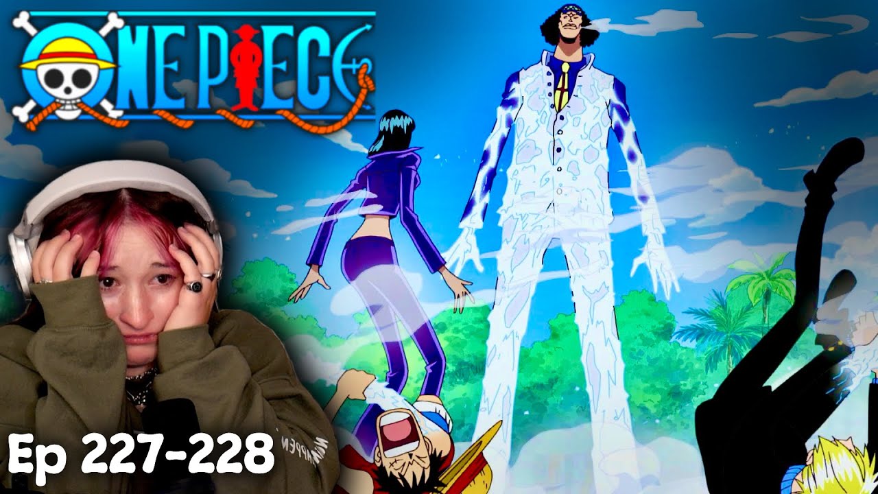 Admiral Aokiji || One Piece Episode 227-228 Reaction