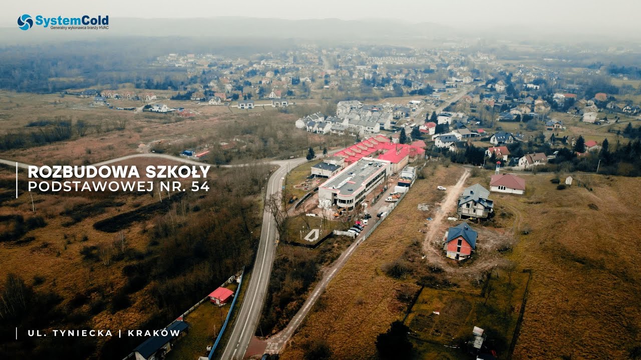 Rozbudowa Szkoły Podstawowej nr 54 przy ul. Tynieckiej w Krakowie
