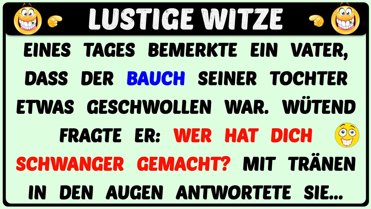 Bester Witz Des Tages! - Jungfrau mit Dickem Bauch - Alle Schockiert! | Täglich Witzige Videos
