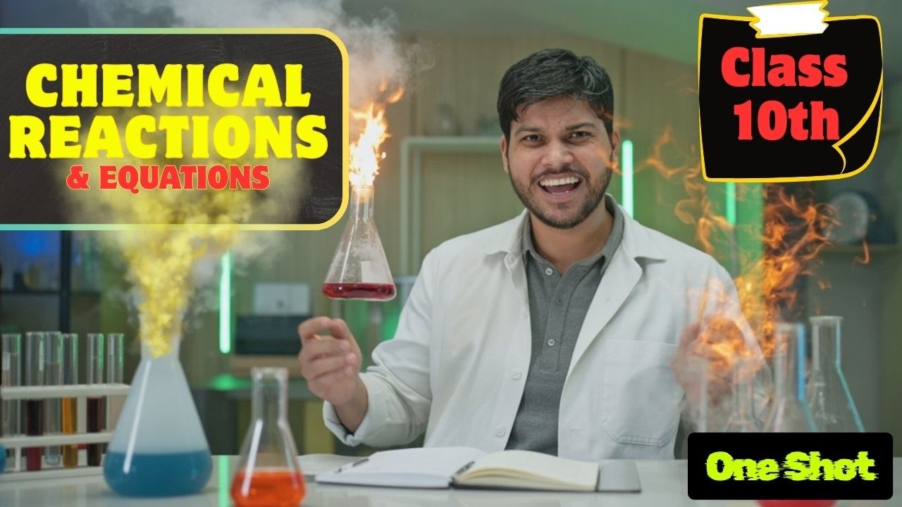 Chemical Reactions & Equations 👨‍🔬 | Class 10 Science Ch-1 in ONE SHOT | Full Explanation