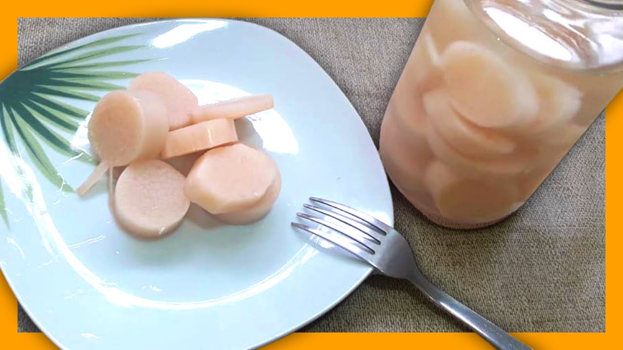 PALMITO DA BANANEIRA EM CONSERVA PASSO A PASSO #receitavegana