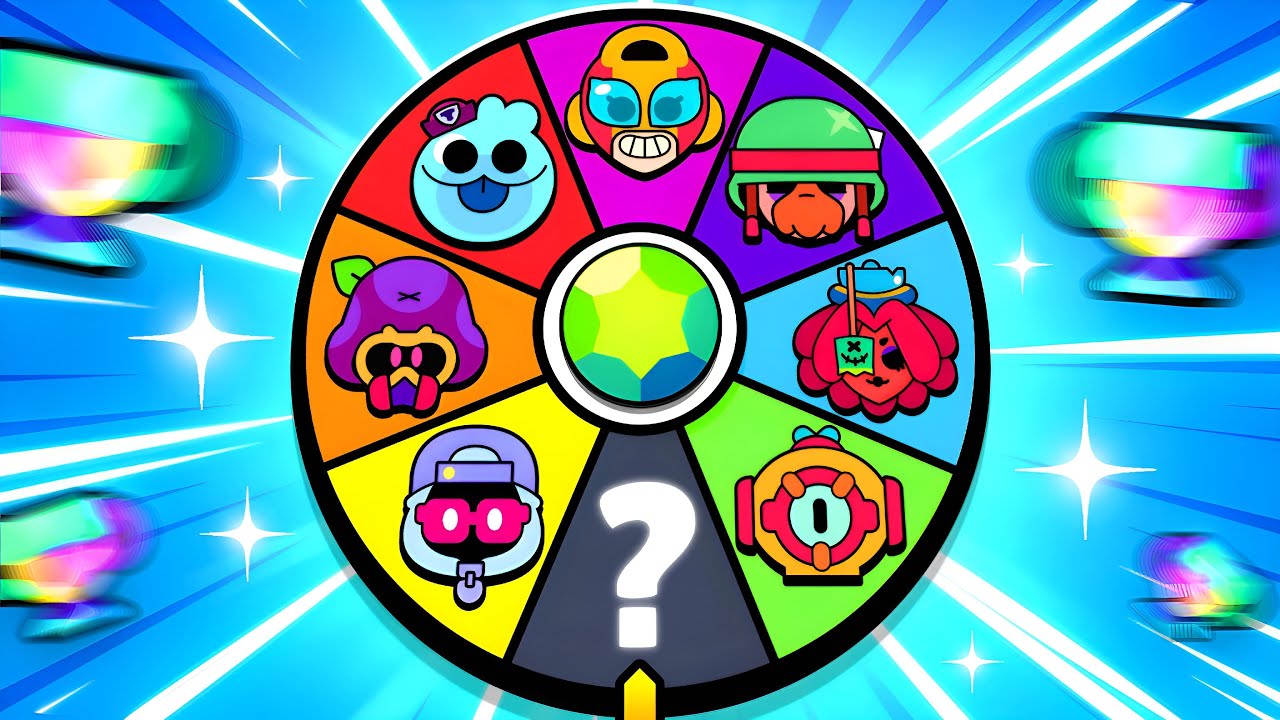 ÇARKTAN ÇIKAN KARAKTERİ OYNUYORUM💀 CEZALI😭 Brawl Stars